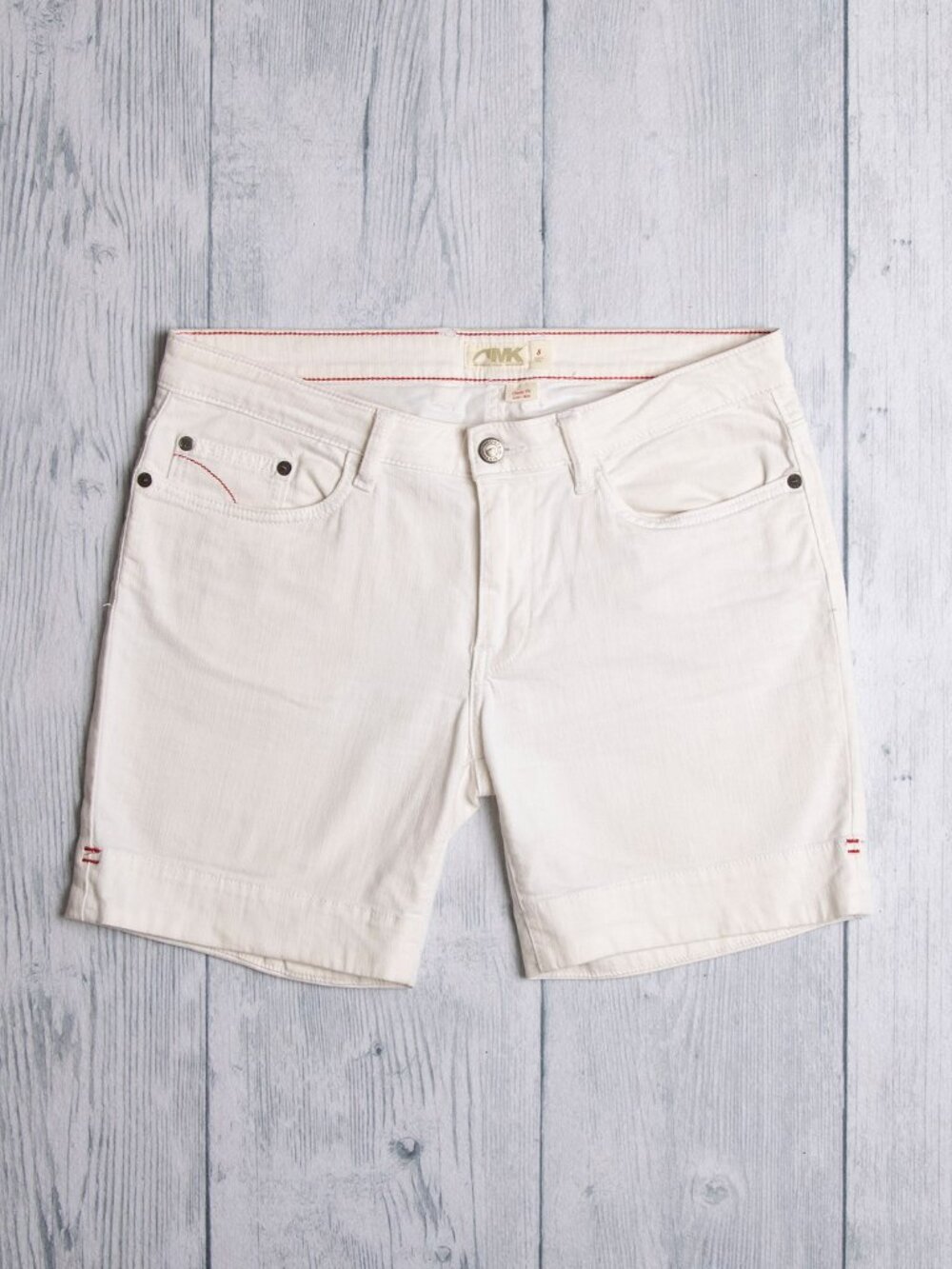 Mountain Khakis Genevieve Jean Short Classic Fit Size 8